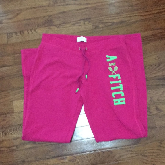 Abercrombie & Fitch Pants - Abercrombie & Fitch Pink Sweatpants